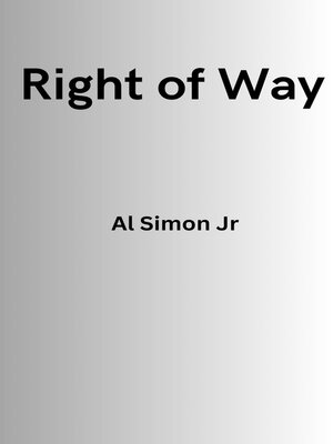 cover image of Right of Way